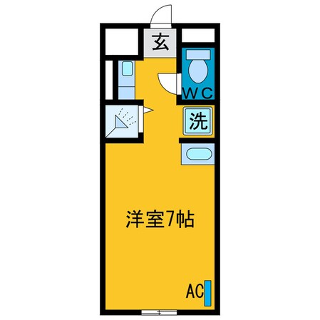 カメゾン南昭和の物件間取画像